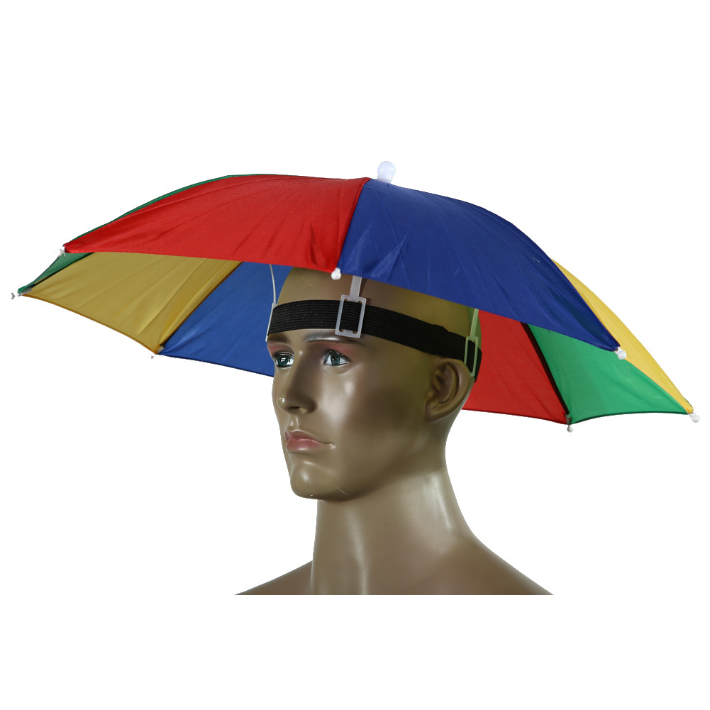 Umbrella Hat Universal Headwea - Outdoor Sports Umbrella บทวิจารณ์และราคา
