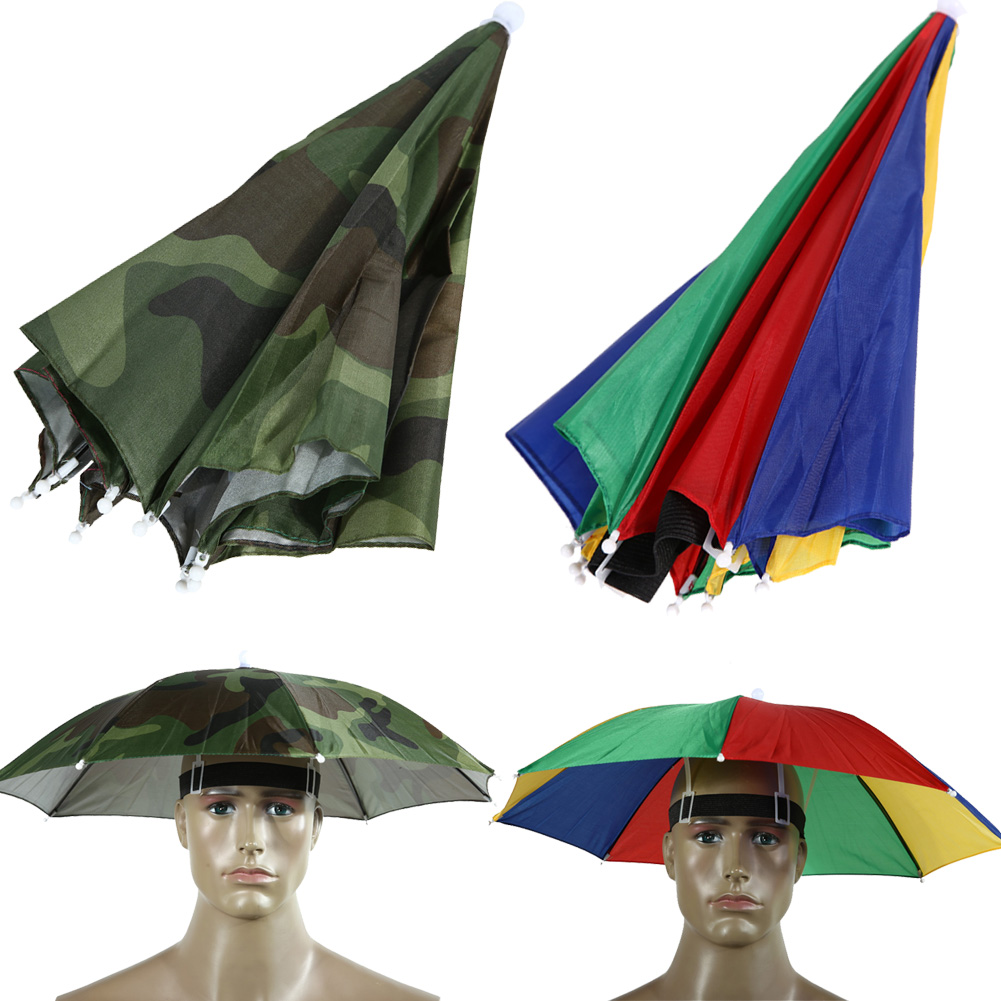 Umbrella Hat Sunscreen Fishing - Outdoor Sports Umbrella บทวิจารณ์และราคา