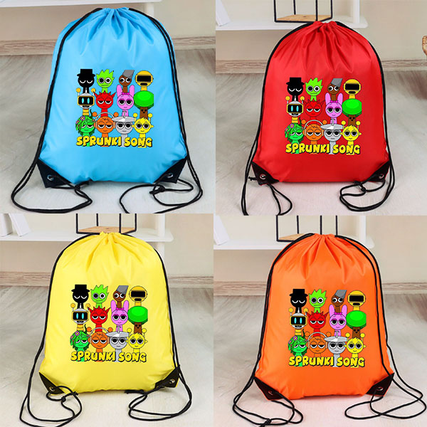 Sprunki Drawstring Bag Sports  - Outdoor Sport Backpack บทวิจารณ์และราคา