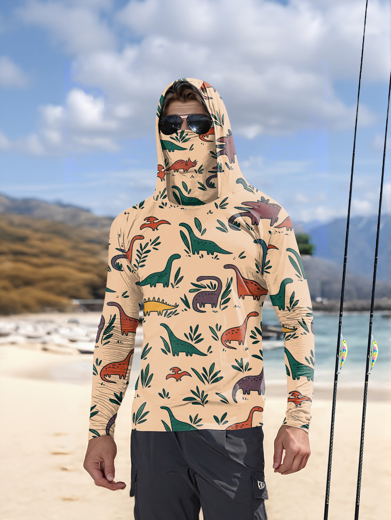 Fishing hooded sweatshirt for  - Outdoor Sport Is บทวิจารณ์และราคา