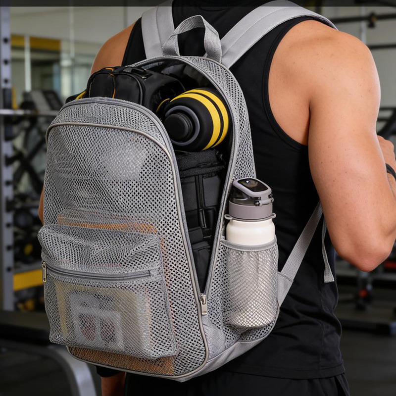 Breathable Mesh Backpack Light - Outdoor Sport Backpack บทวิจารณ์และราคา