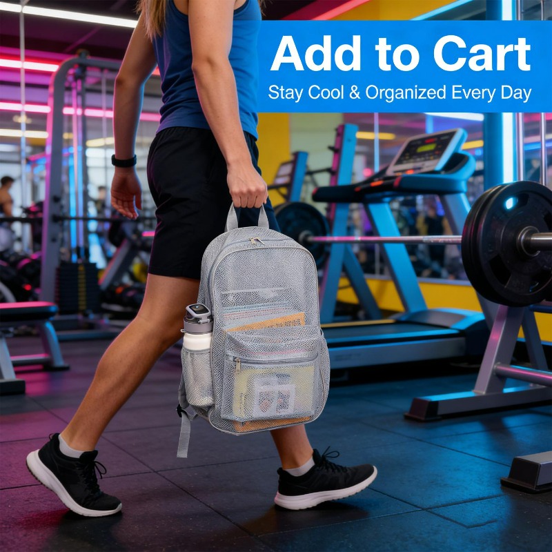 Breathable Mesh Backpack Light - Outdoor Sport Backpack บทวิจารณ์และราคา