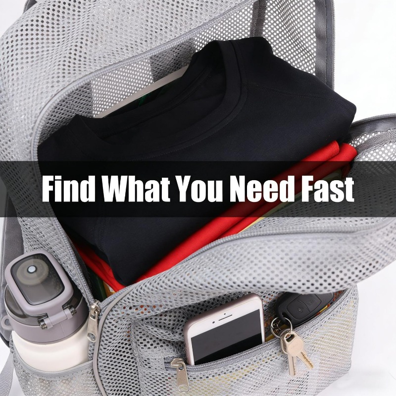 Breathable Mesh Backpack Light - Outdoor Sport Backpack บทวิจารณ์และราคา