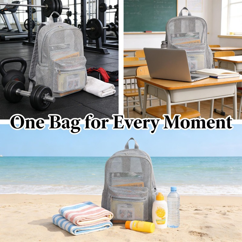 Breathable Mesh Backpack Light - Outdoor Sport Backpack บทวิจารณ์และราคา