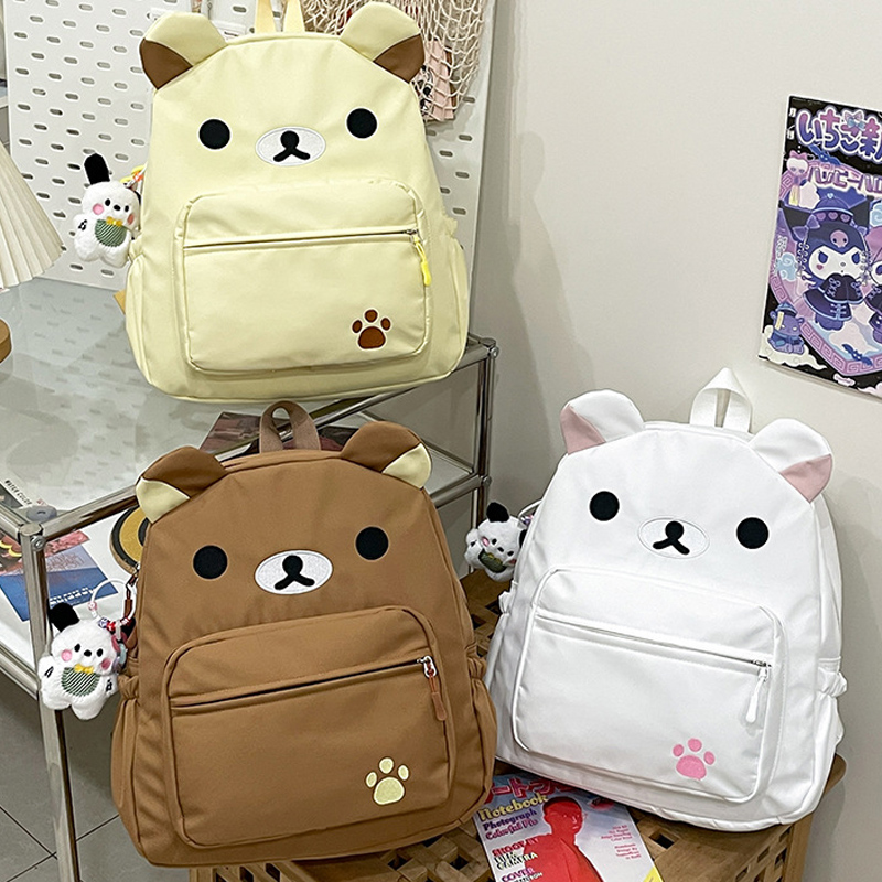 Rilakkuma Backpack Women Anime - Outdoor Sport Backpack บทวิจารณ์และราคา