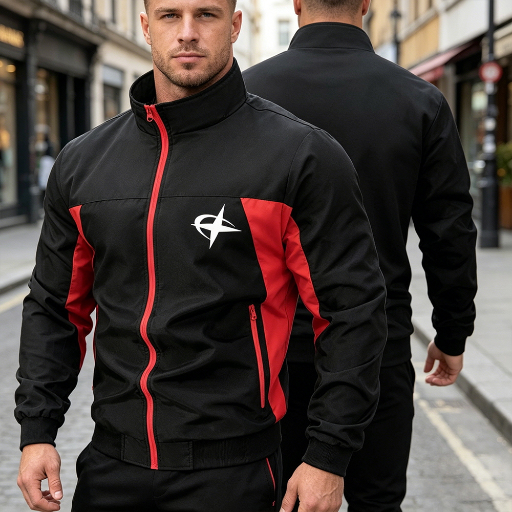 Outdoor Workout Men's Windbrea - Outdoor Sport Logo บทวิจารณ์และราคา