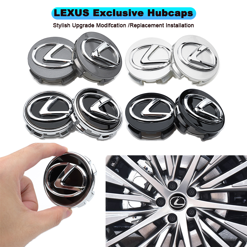 4Pcs 62MM Car Emblem Wheel Cen - Outdoor Sport Logo บทวิจารณ์และราคา