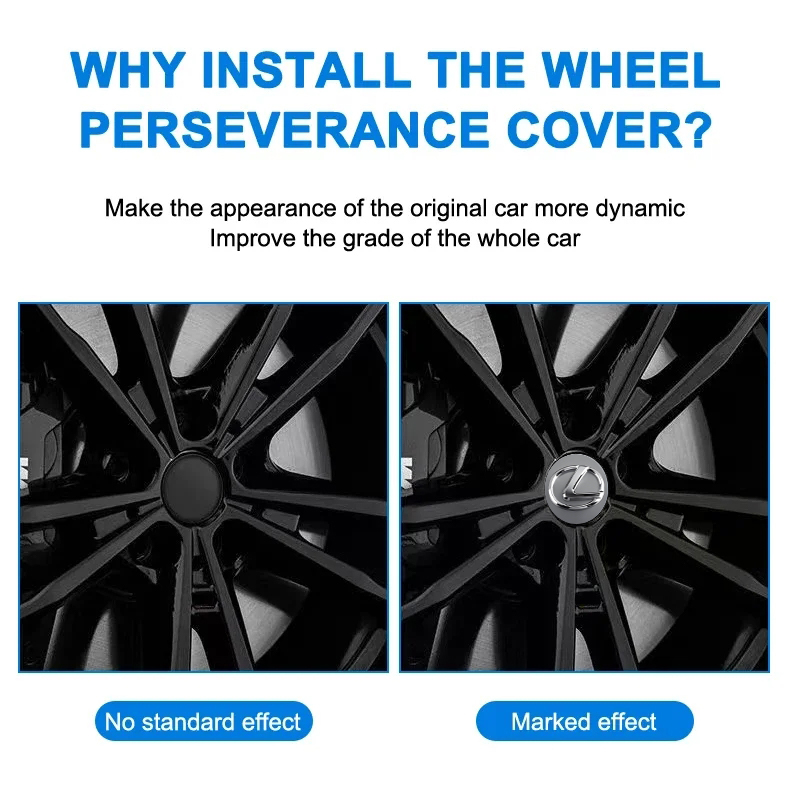 4Pcs 62MM Car Emblem Wheel Cen - Outdoor Sport Logo บทวิจารณ์และราคา