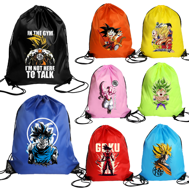 Dragons Ball Drawstring Bags G - Outdoor Sport Backpack บทวิจารณ์และราคา