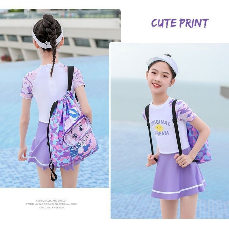 Portable Kids Swimming Bag Wat - Outdoor Sport Backpack บทวิจารณ์และราคา