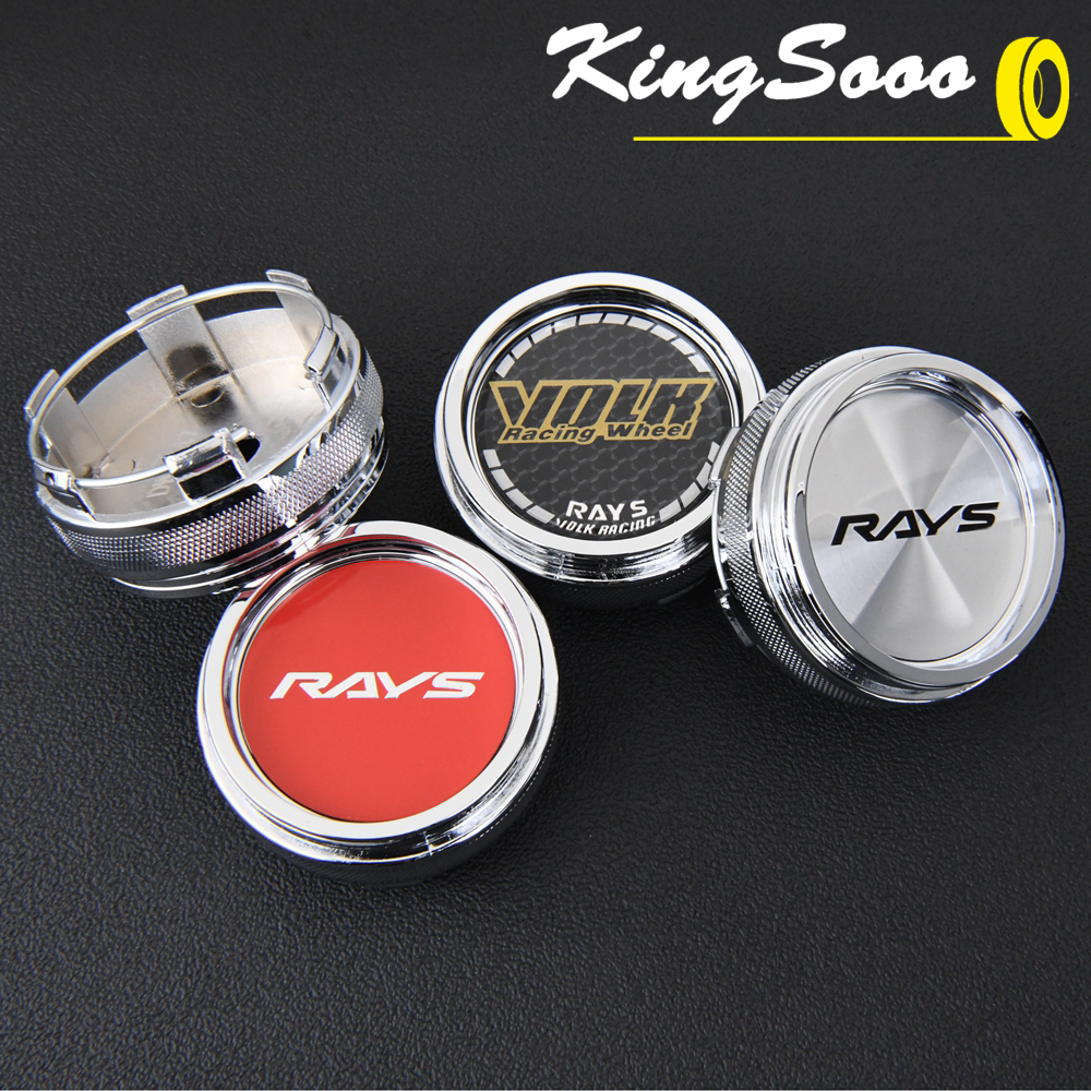 4PCS JDM Sport Rim Cap Clip 62 - Outdoor Sport Logo บทวิจารณ์และราคา
