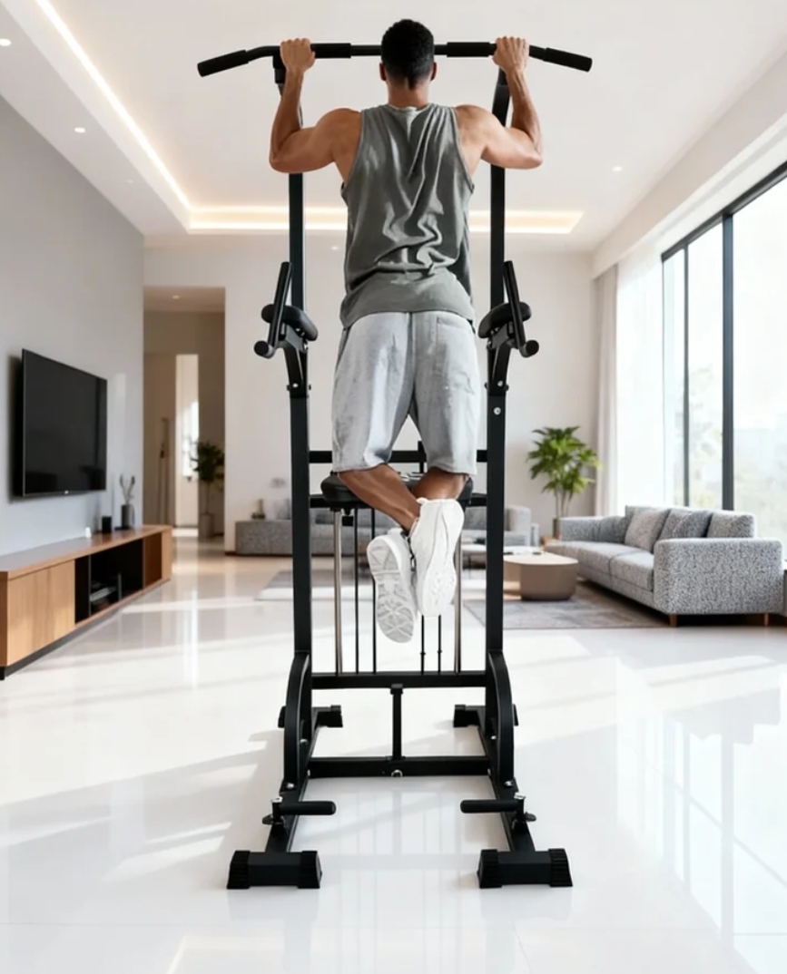 Power Tower Pull-Up Dip Statio - Outdoor Sport Bar บทวิจารณ์และราคา