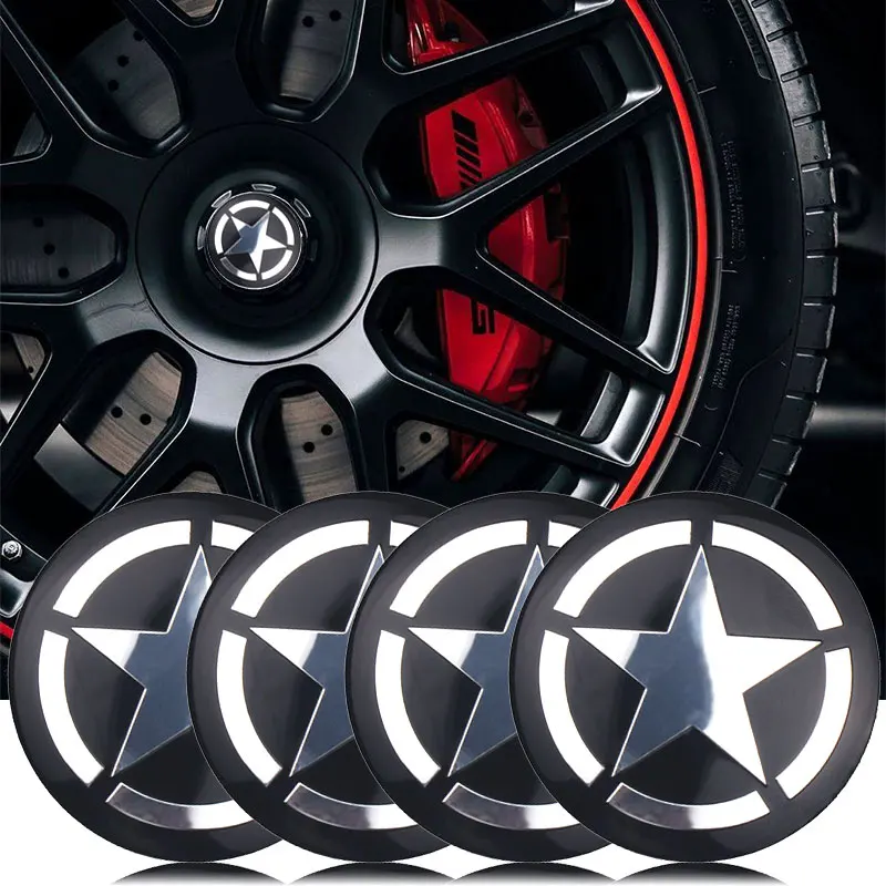 Sport 56mm 60mm Car Wheel Hub  - Outdoor Sport Logo บทวิจารณ์และราคา