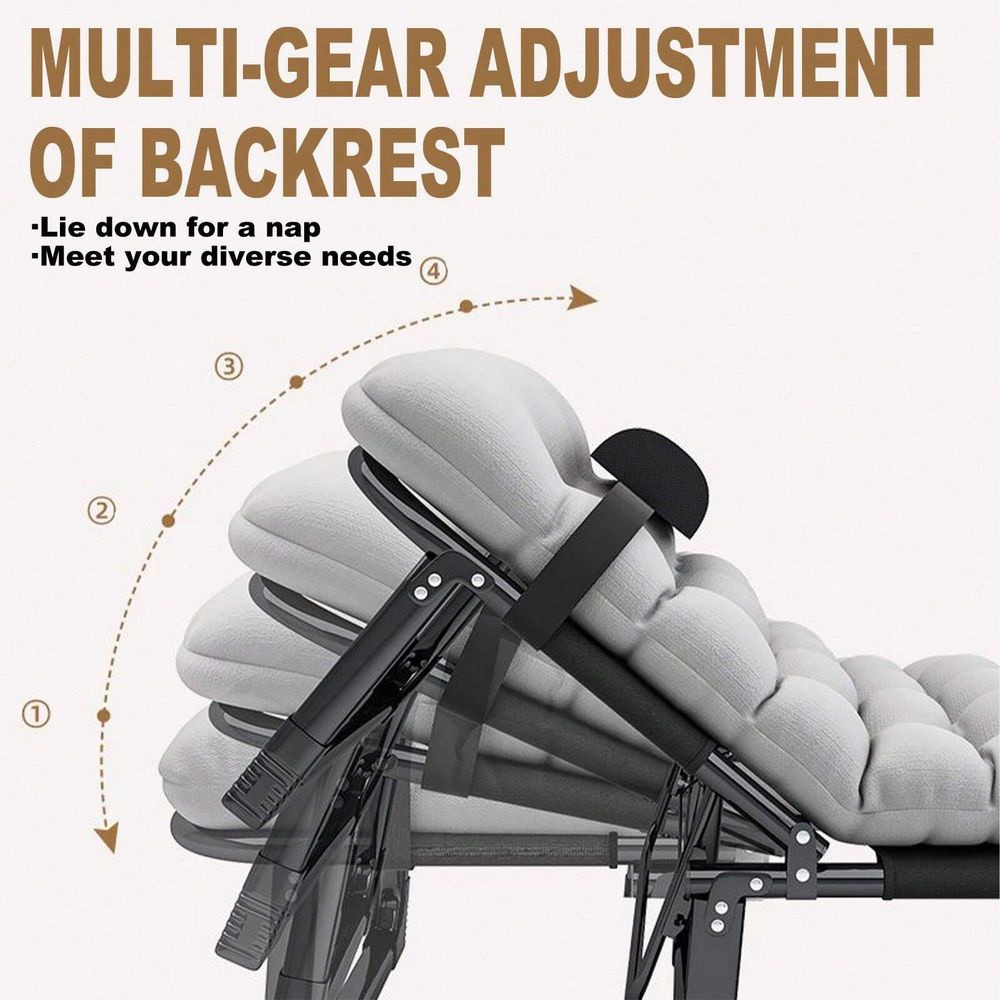 Cot, 4 Positions Adjustable Re - Outdoor Sport Chairs บทวิจารณ์และราคา