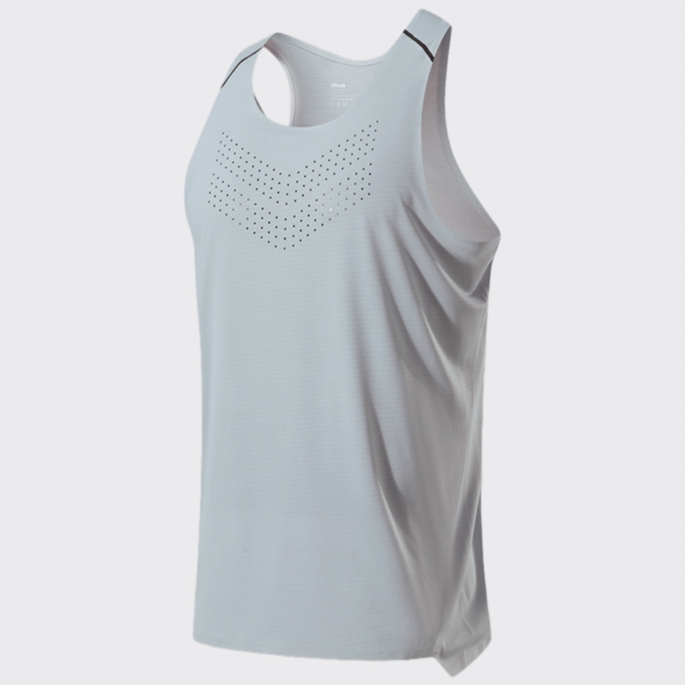 Men Gym Vest Quick Dry Running - Outdoor Sport Logo บทวิจารณ์และราคา