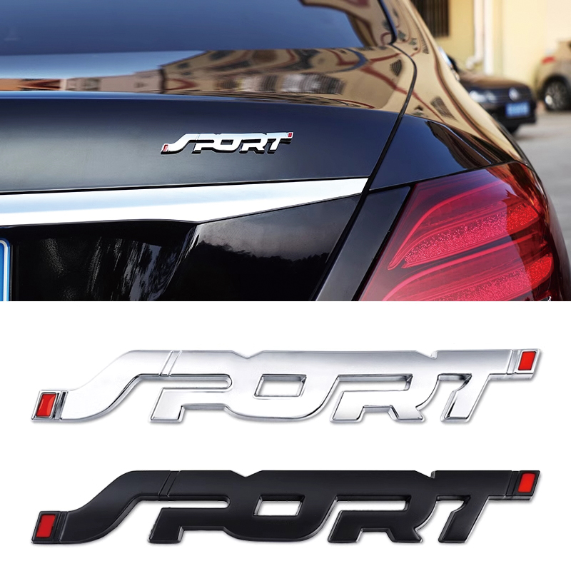 Car Accessories Sticker Stylin - Outdoor Sport Logo บทวิจารณ์และราคา