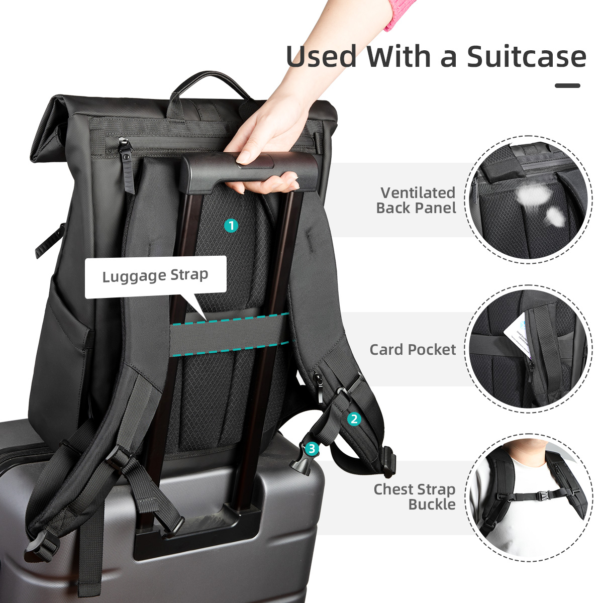 HK Multifunctional Travel Back - Outdoor Sport Backpack บทวิจารณ์และราคา