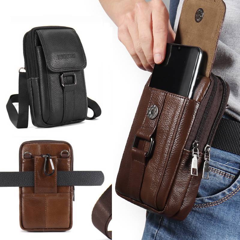 Men's Mobile Phone Waist Bag O - Outdoor Sport Backpack บทวิจารณ์และราคา