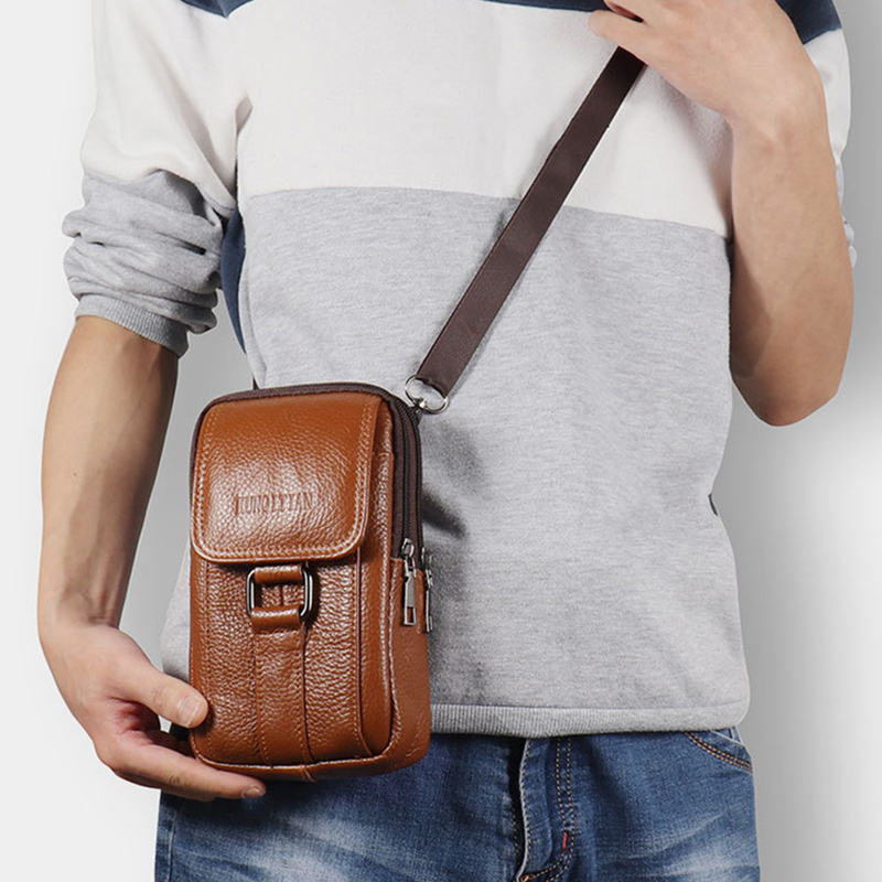 Men's Mobile Phone Waist Bag O - Outdoor Sport Backpack บทวิจารณ์และราคา