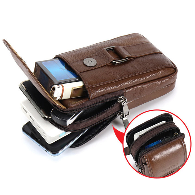 Men's Mobile Phone Waist Bag O - Outdoor Sport Backpack บทวิจารณ์และราคา