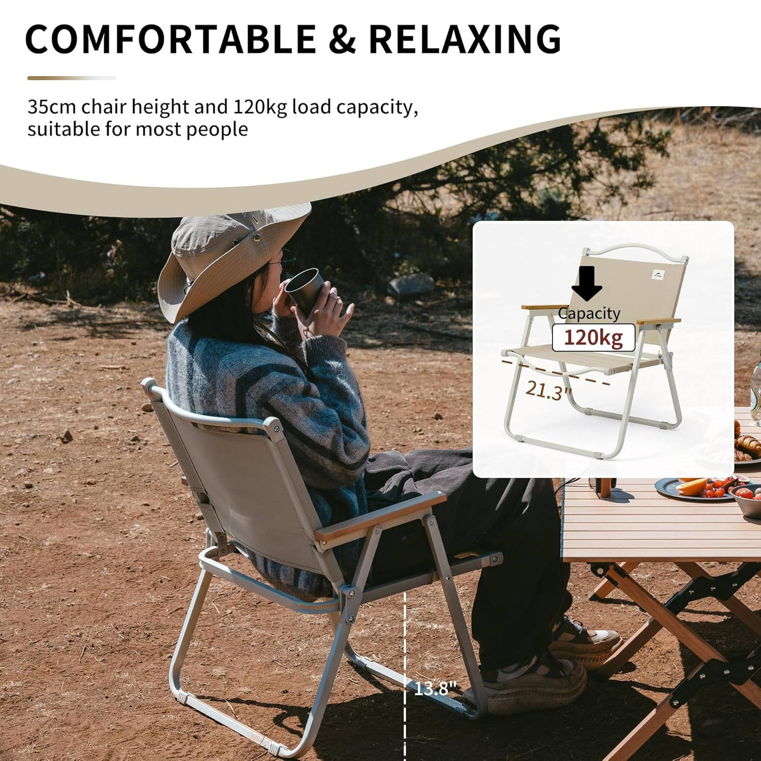 Naturehike Portable Camping Ch - Outdoor Sport Chairs บทวิจารณ์และราคา