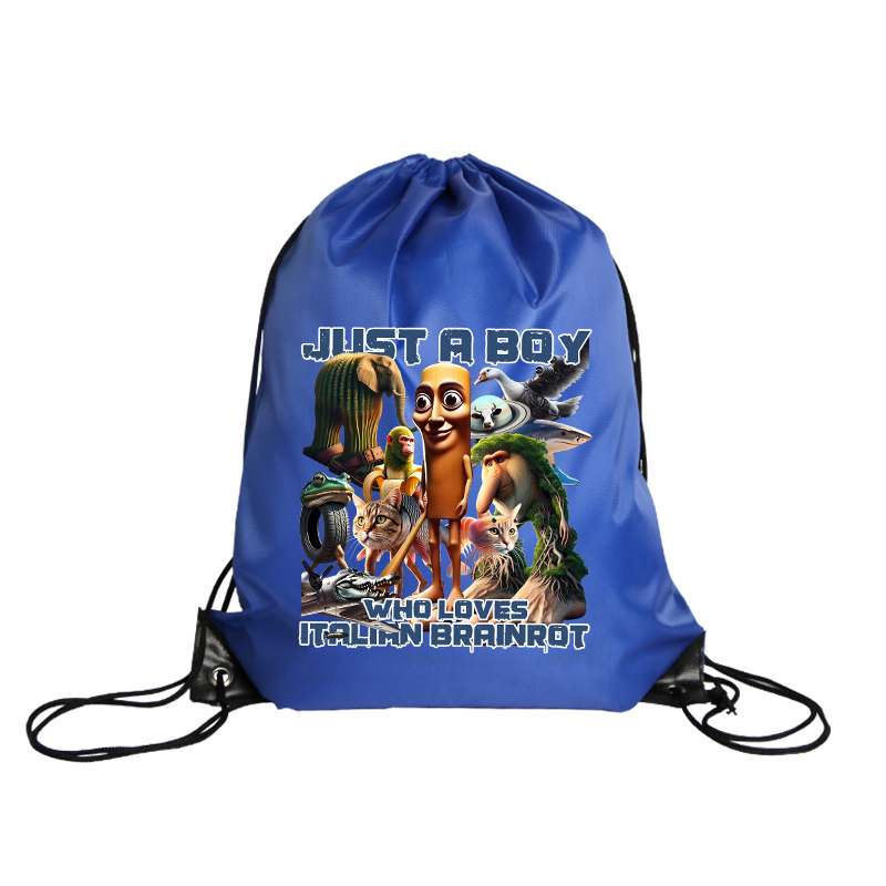 Tralalero Tralala Drawstring B - Outdoor Sport Backpack บทวิจารณ์และราคา