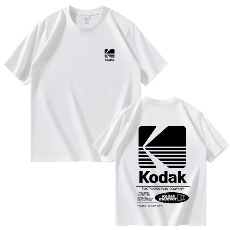 Kodak Brand Pure Cotton T-shir - Outdoor Sport Logo บทวิจารณ์และราคา