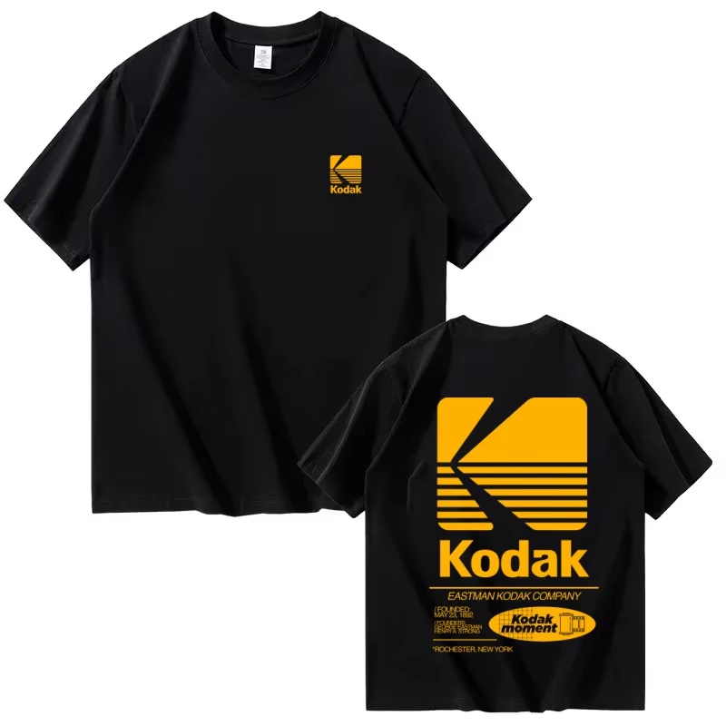 Kodak Brand Pure Cotton T-shir - Outdoor Sport Logo บทวิจารณ์และราคา