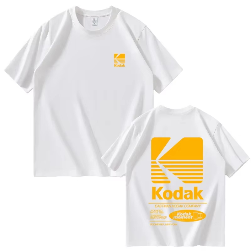 Kodak Brand Pure Cotton T-shir - Outdoor Sport Logo บทวิจารณ์และราคา