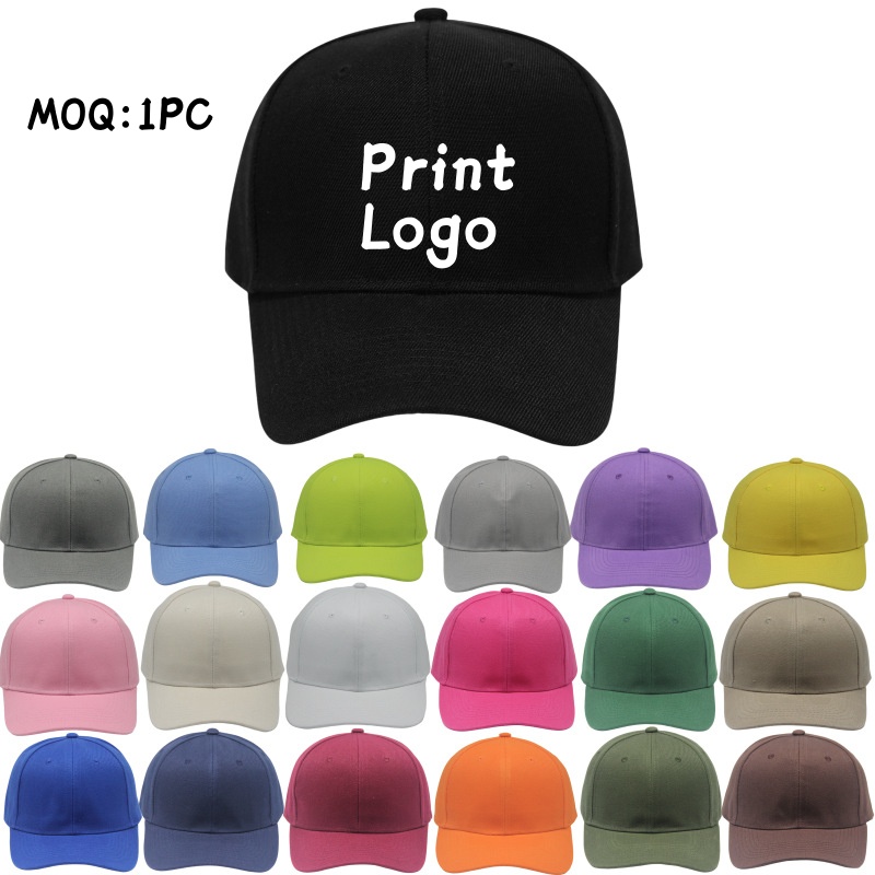 Custom Print Logo Baseball Cap - Outdoor Sport Logo บทวิจารณ์และราคา