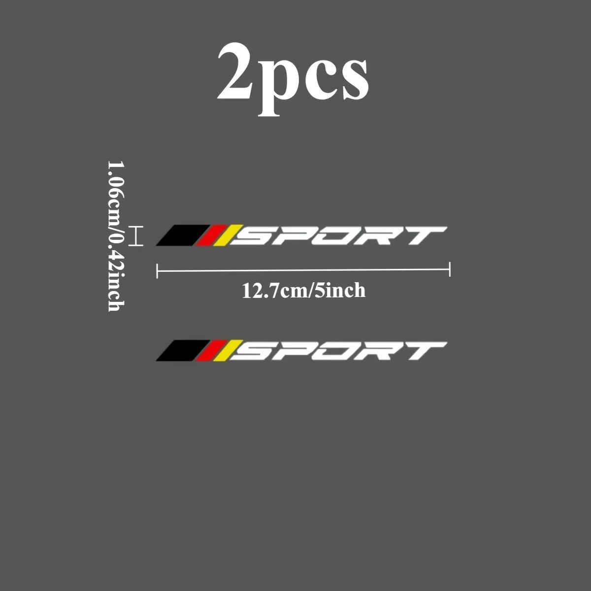 2PCS SPORT Logo 2D Flat Sticke - Outdoor Sport Logo บทวิจารณ์และราคา