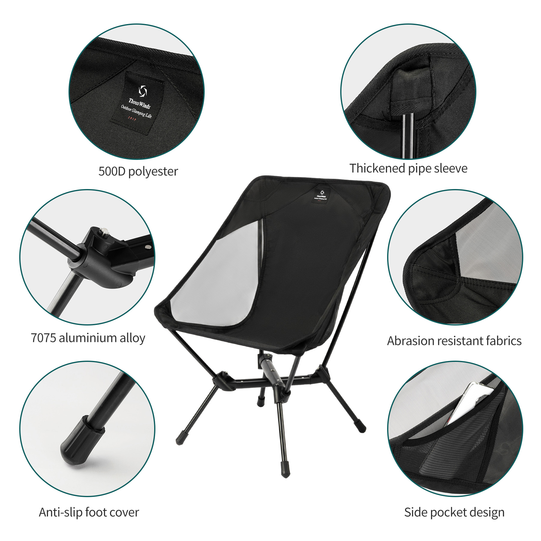 Thous Winds Adult/Child Ultral - Outdoor Sport Chairs บทวิจารณ์และราคา
