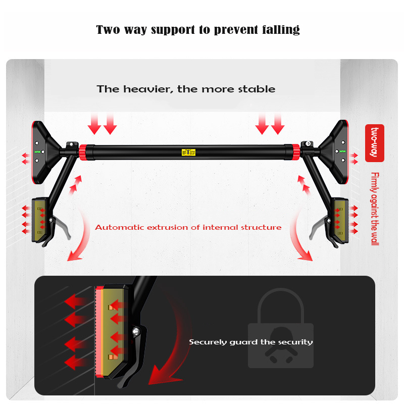 Horizontal Wall Pull-up Bar, E - Outdoor Sport Bar บทวิจารณ์และราคา