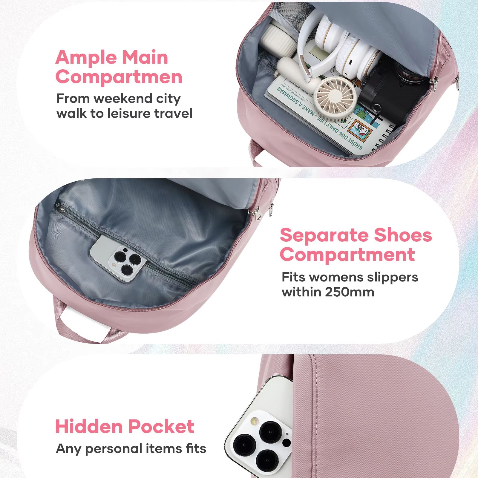 Bag For Women, Small Sports Ba - Outdoor Sport Backpack บทวิจารณ์และราคา
