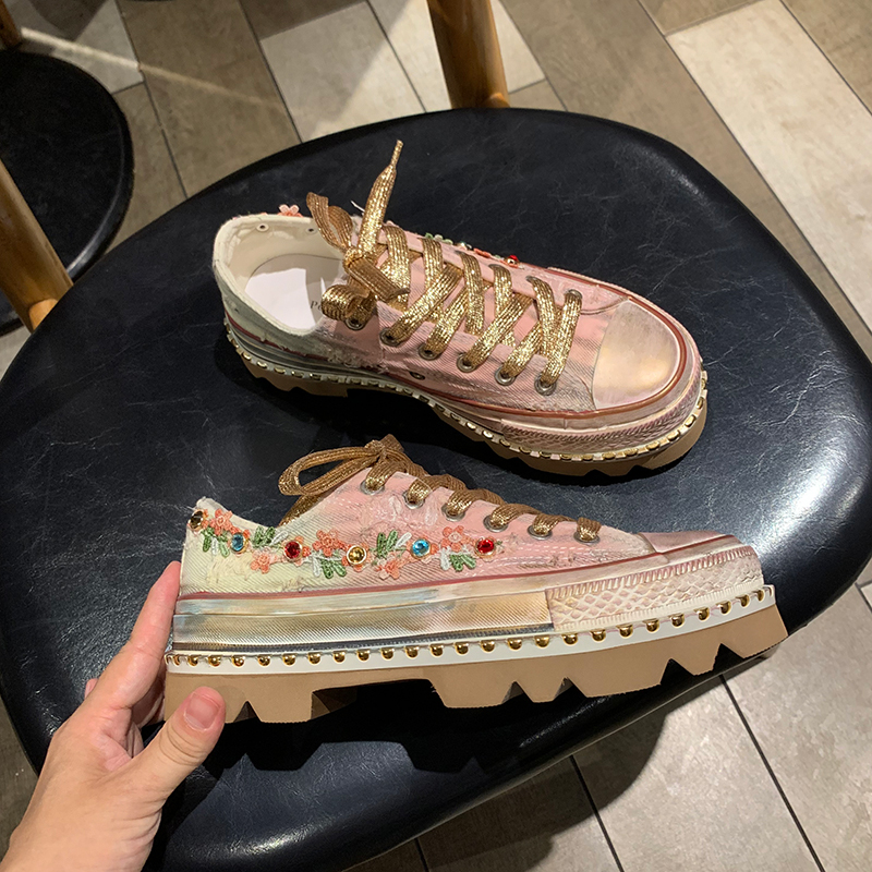 4CM New Women's With Flowers G - Outdoor Sport News บทวิจารณ์และราคา