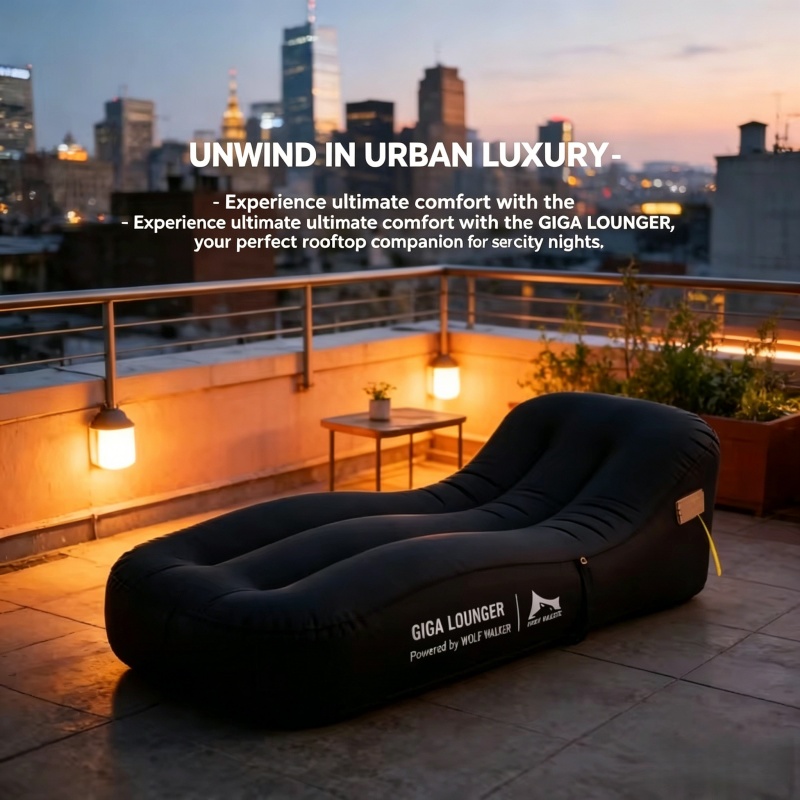 TPU Automatic Inflatable Chair - Outdoor Sport Chairs บทวิจารณ์และราคา
