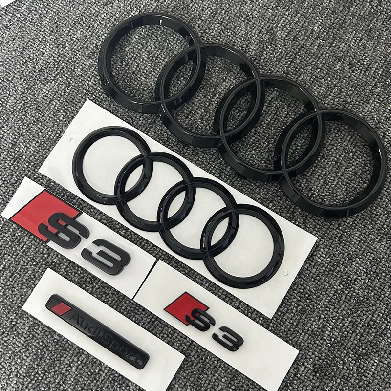 AUDI S3 2010-2020 4Ring logo A - Outdoor Sport Logo บทวิจารณ์และราคา
