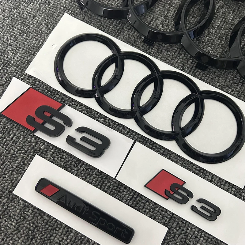 AUDI S3 2010-2020 4Ring logo A - Outdoor Sport Logo บทวิจารณ์และราคา