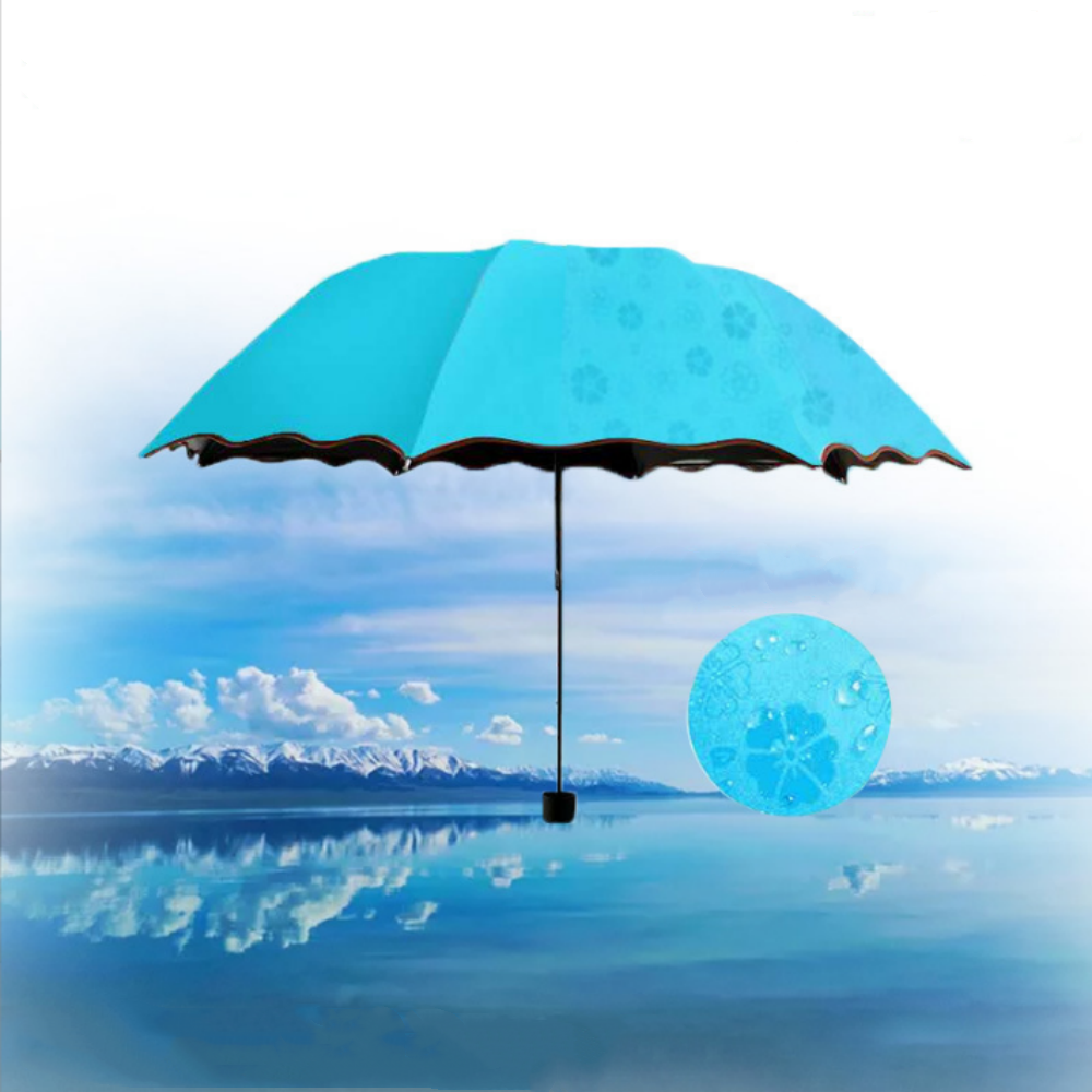 Magic Folding Umbrella with Ra - Outdoor Sports Umbrella บทวิจารณ์และราคา